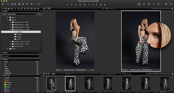 Phase One Capture One interface