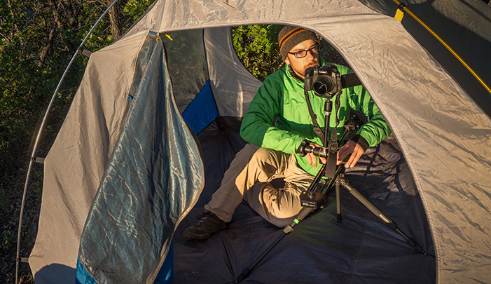 panasonic gh4 lumix fstoppers review mike wilkinson outdoor tent camping video production