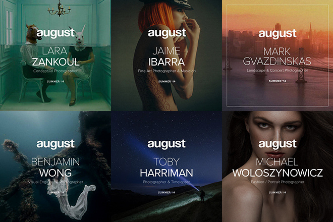 August Featured Artists