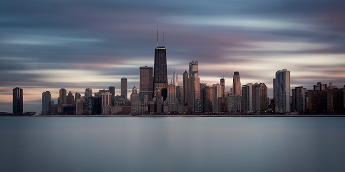 Chicago Skyline by Michael Woloszynowicz Chicago Skyline by Michael Woloszynowicz