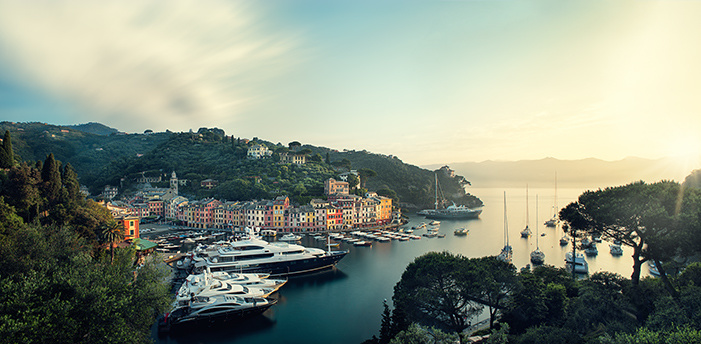 Sunrise in Portofino by Michael Woloszynowicz Sunrise in Portofino by Michael Woloszynowicz