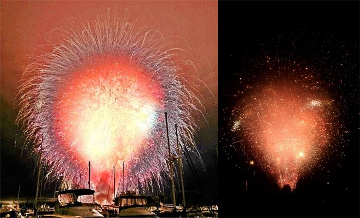 San Diego Fireworks Snafu Results in Unintentional Art