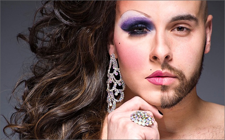 Photographing Men in "Half-Drag"