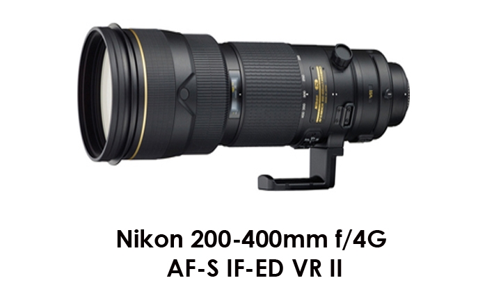 Nikon 200-400mm f/4G AF-S IF-ED VR II