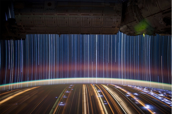 Amazing Star Streak Photos by Don Pettit