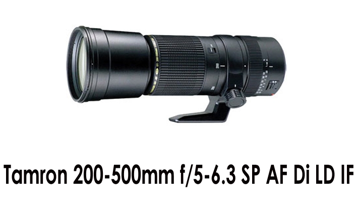 Tamron 200-500mm f/5-6.3 SP AF Di LD IF