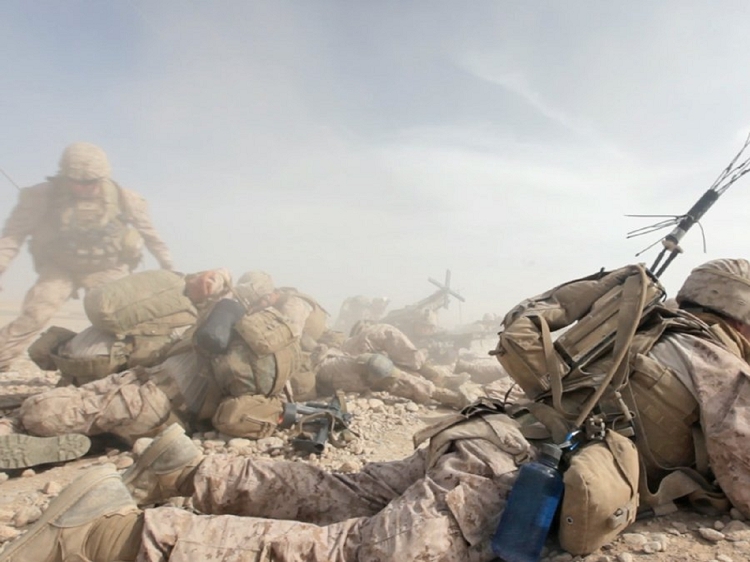 Photos from a US Marines Raid that Killed 20 Taliban Fighters