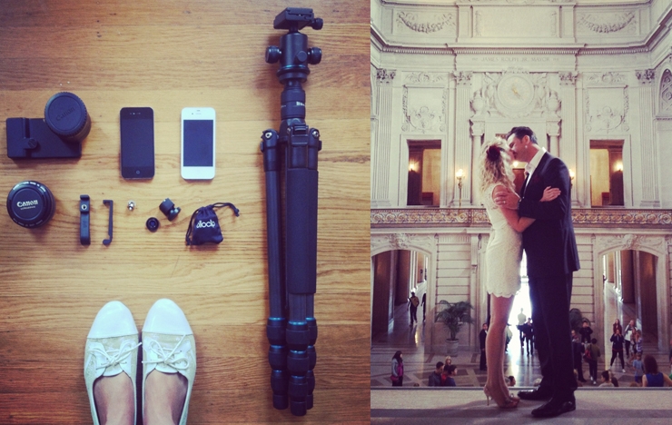 An Entire Wedding Shot On An iPhone And Processed Using Instagram