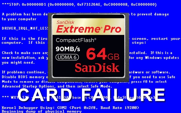 Has Your Memory Card Ever Failed?