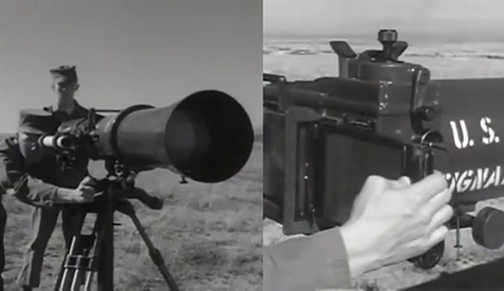 Old US Army Camera Had A 100-Inch Infrared Lens And Required A Spotter