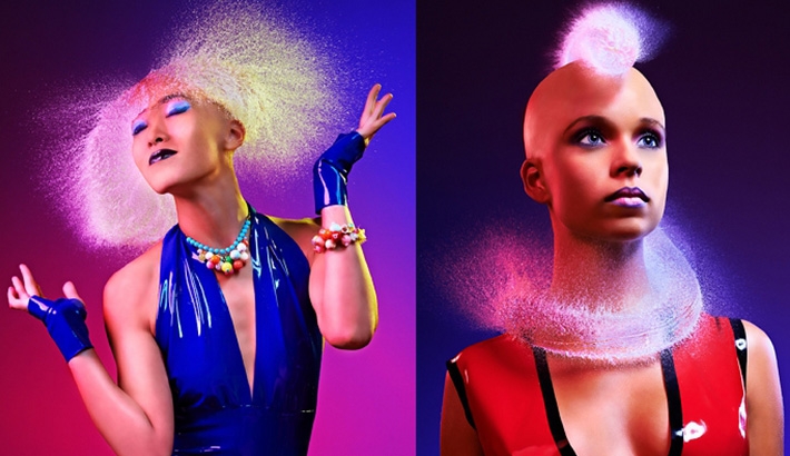 Water Wigs Using High Speed Photography