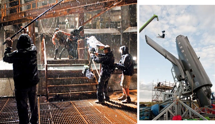 Behind the Scenes Images From the Set of the Batman Trilogy
