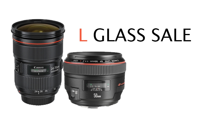 Big Sale on Four Popular Canon L Glass Lenses
