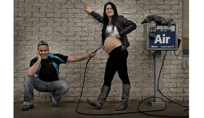 Air Pump Baby: Creative Maternity Series