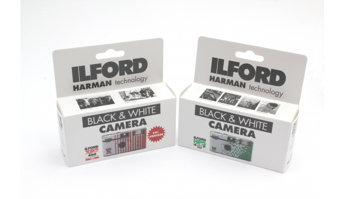 Ilford Introduces Two New Black & White Disposable Cameras
