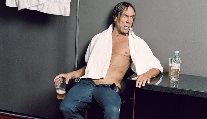 Rock Stars Photographed Moments After Their Show