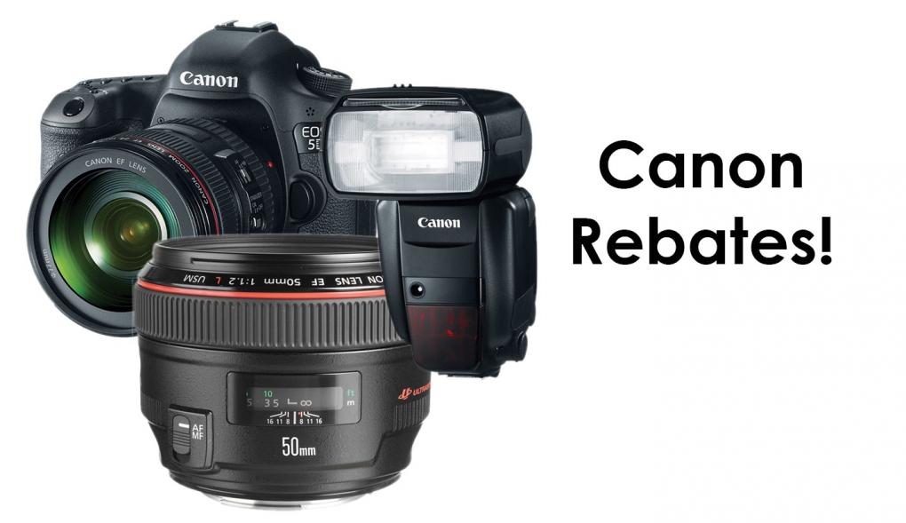 Check Out These Incredible Rebates From Canon! Ending Soon!