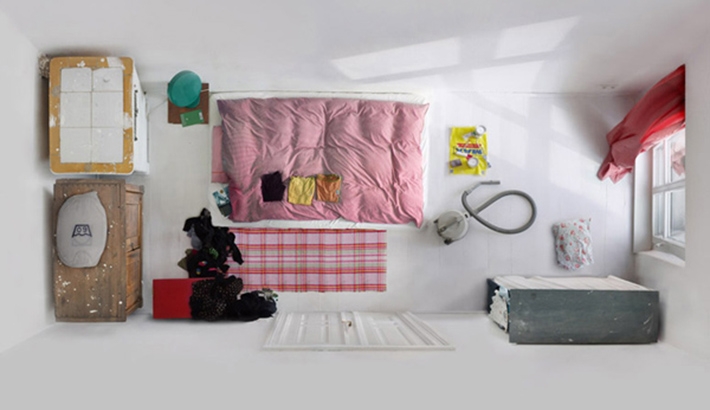 Birds Eye View Room Portraits by Menno Aden