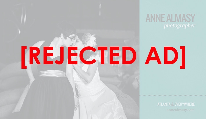 Photographer Clashes with Weddings Unveiled Magazine Over Same-Sex Marriage Ad