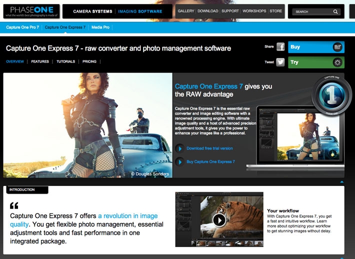 Capture One Express 7 Announced - Phase One's Affordable Raw Processing Software For Under $100