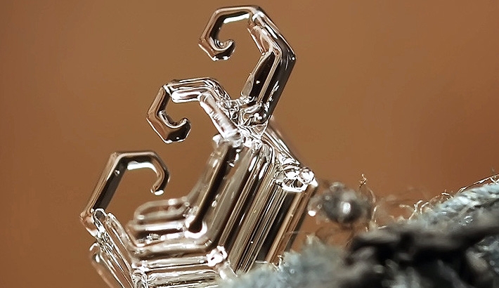 The Dying Breath of a Snowflake