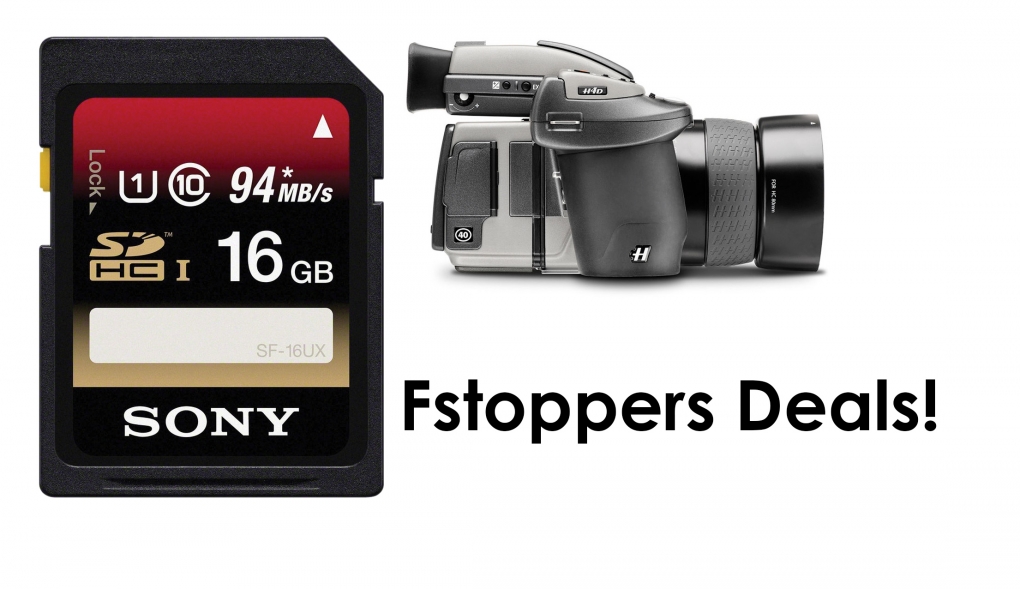 Sony SDHC Memory Card Deals, $4000 off Hasselblad Cameras and More!