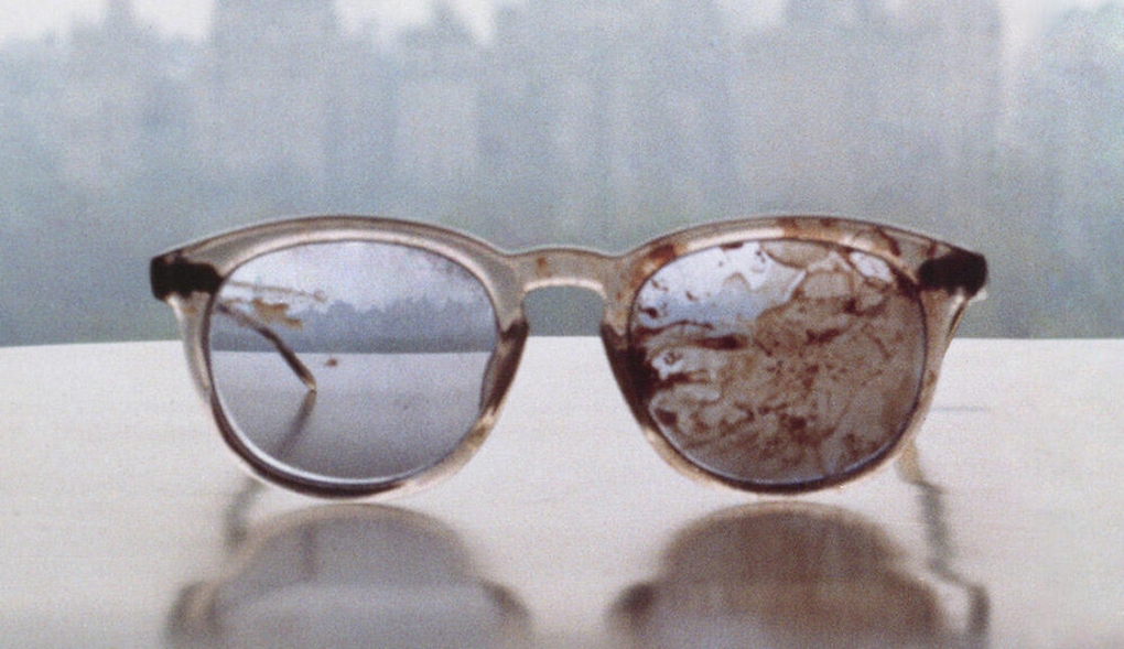 Photo of John Lennon's Glasses: A Plea on Gun Violence