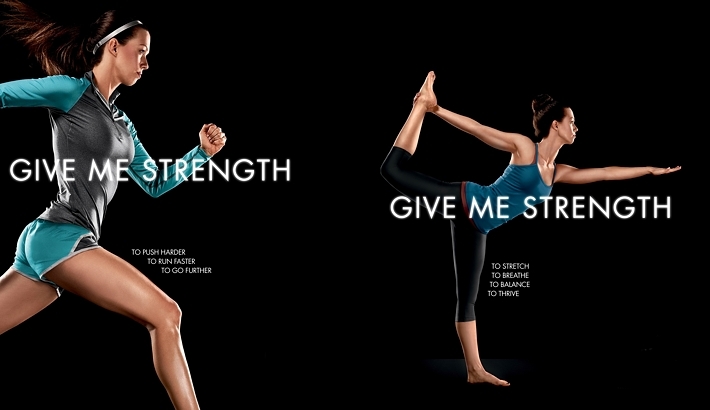 Shooting Muscle Milk's "Give Me Strength" Campaign