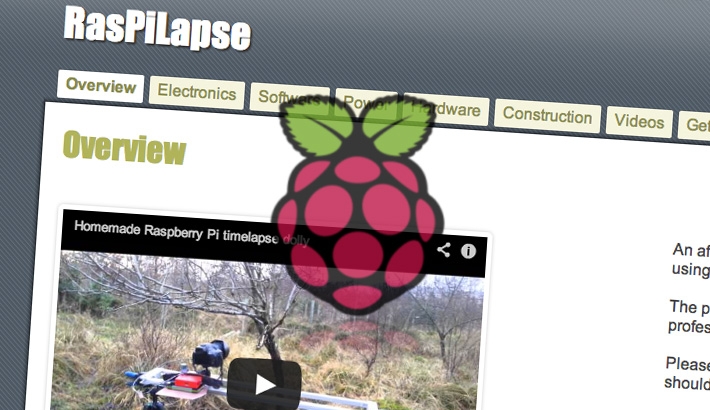 Build Your Own Motorized Dolly With RasPiLapse