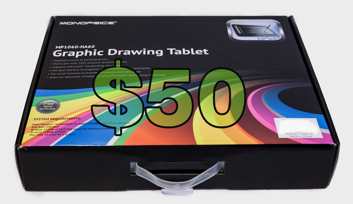 A $50 Pen Tablet - Too Good to be True?