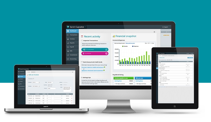 Free Invoicing, Accounting, Receipts and More with Wave Online.