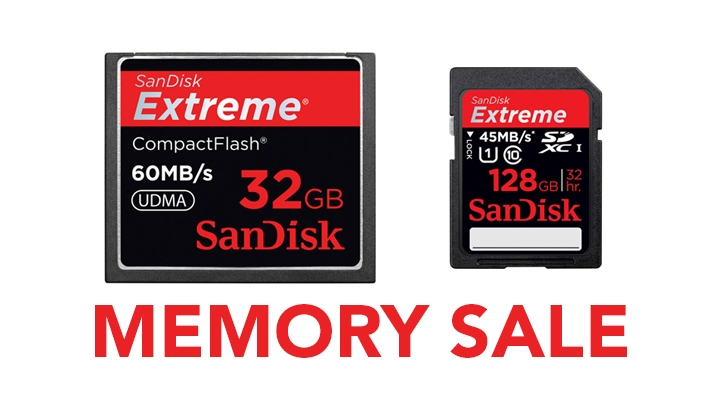 One-Day SanDisk Memory Card Super Sale