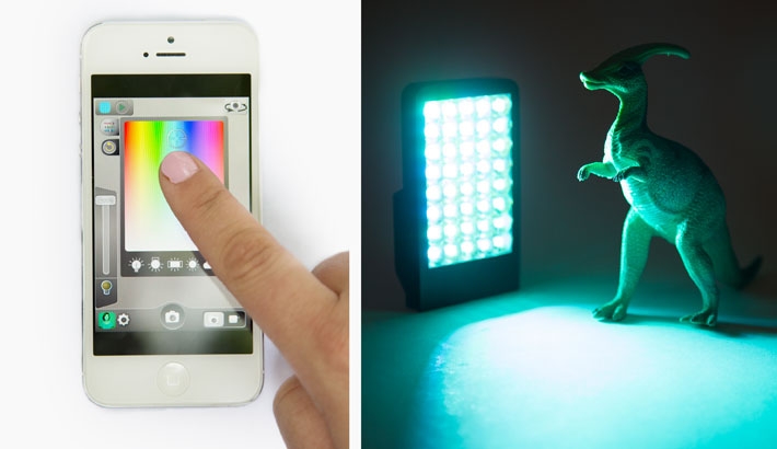 The Kick: Wirelessly Controlled LED Panel From An iPhone