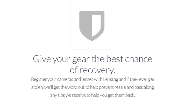 New LensTag Website Looks to Put an End to Camera Theft