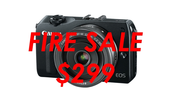 Fire Sale: The Canon EOS M is Only $299