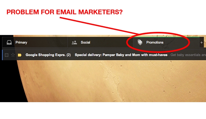 Gmail's New Tabs Negatively Affect Your Email Marketing Strategy
