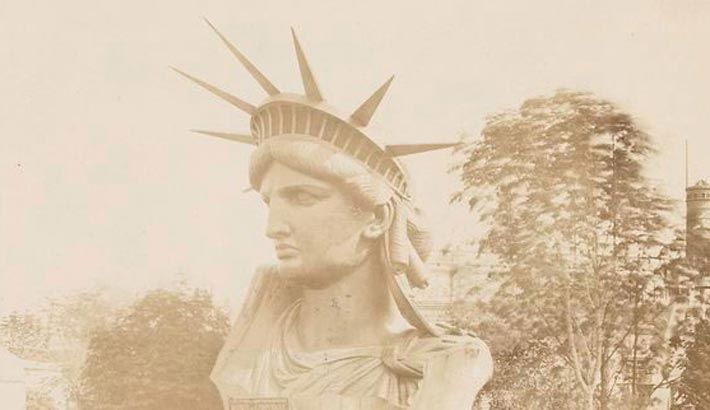 Rare Photographs of Lady Liberty