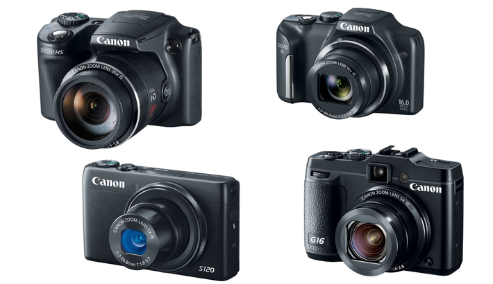 Canon Adds Four New Point-And-Shoots with Improved Focus Speed