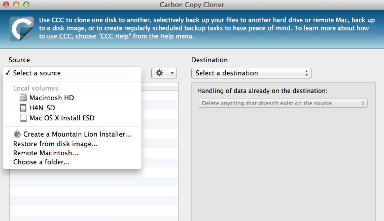 Never Worry About a HD Failure Again with Carbon Copy Cloner