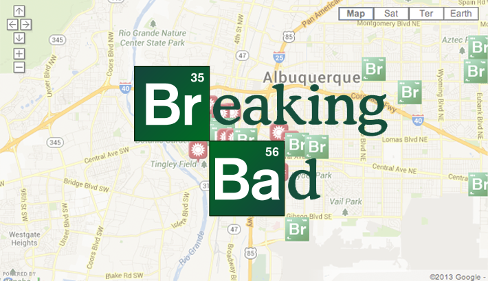 Photo Overlay Re-Creates Breaking Bad Scenes