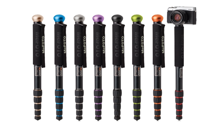 MeFoto Shows Off New Colorful & Compact Monopods