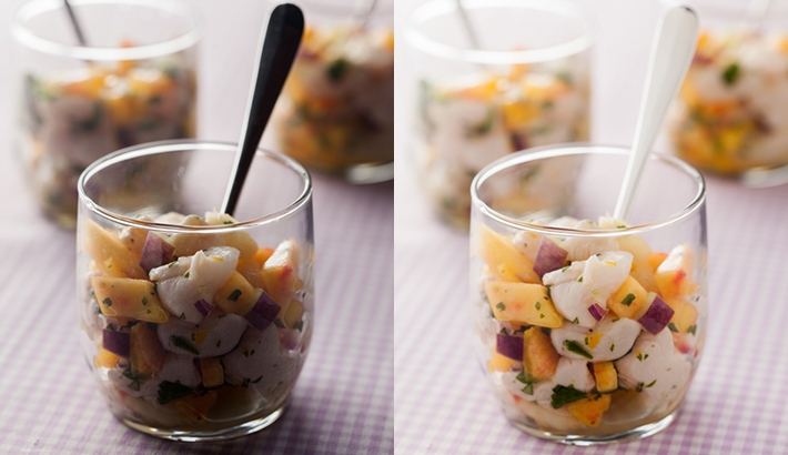 Food Styling and Lighting with Ceviche
