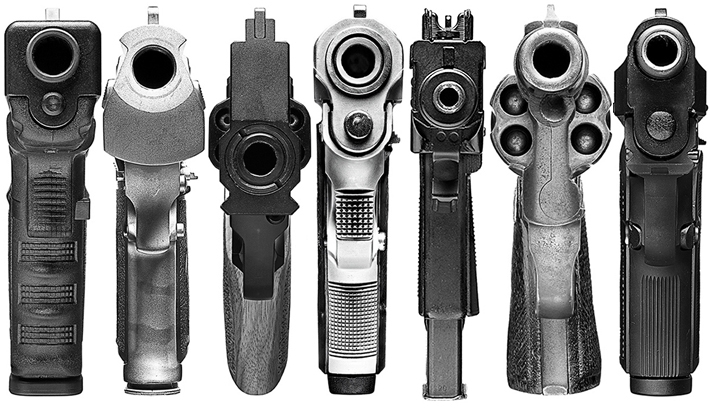 Shooting "Point Blank" - High Resolution Gun Photography