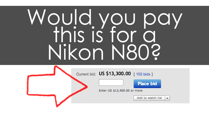 How to Sell Your Old Film Camera for 13 Thousand (Update: Now $92K)