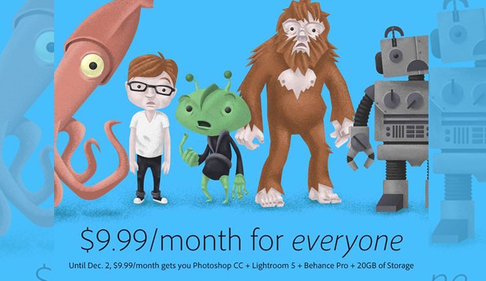 Everyone Now Qualifies for $9.99 Photographer Bundle from Adobe