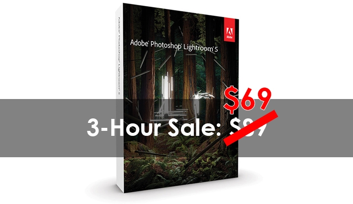 Limited-Time Lightroom 5 Price Cut, Drops to $69
