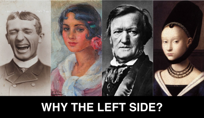Why Do Historically Most Portraits Show Subjects Looking to the Right?