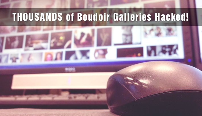 Thousands of Boudoir Galleries Hacked, Private Client Galleries Revealed
