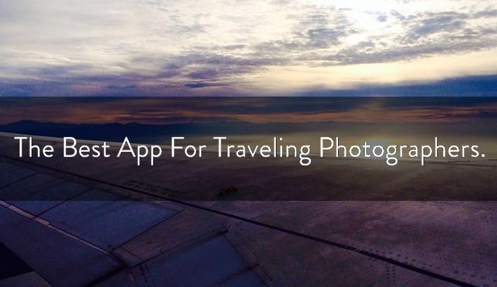 The Best App For Traveling Photographers.