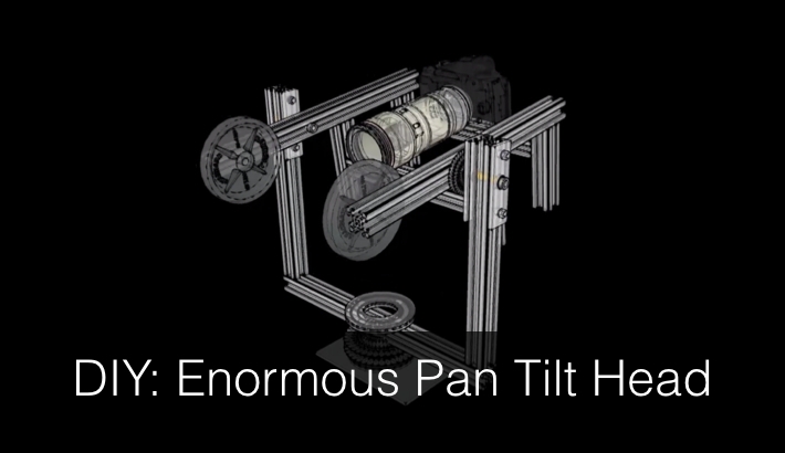 Stefan Kohler's DIY Pan / Tilt Panorama Head Supports 13.2 Pounds